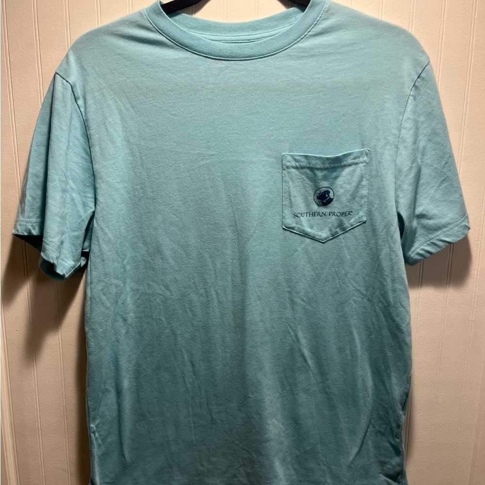 Southern Proper southern born Blue T-Shirt